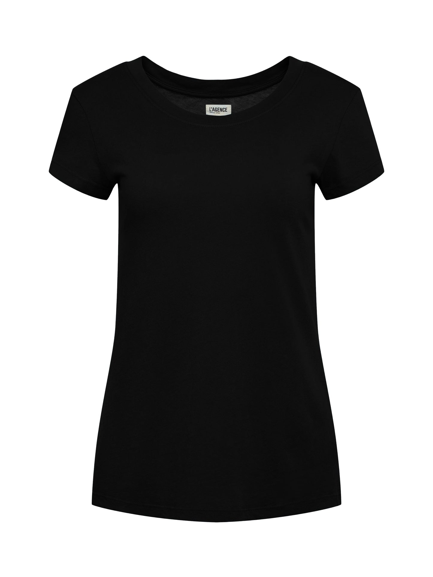 Cory Cotton Scoopneck Tee