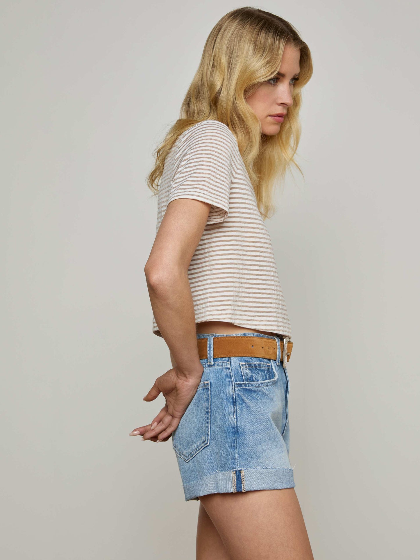 Donna Cropped Tee