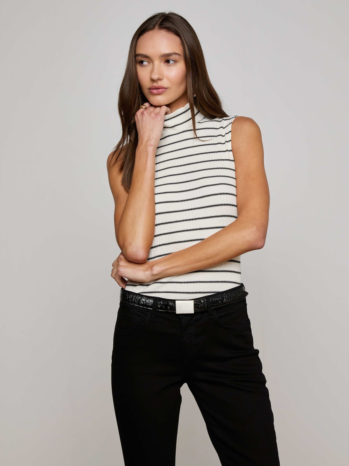 Rosie Mock-Neck Tank